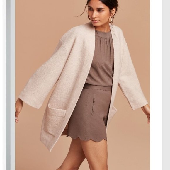 Aritzia Sweaters - Wilfred Aritzia Brullon Wool Open Front Cardigan S